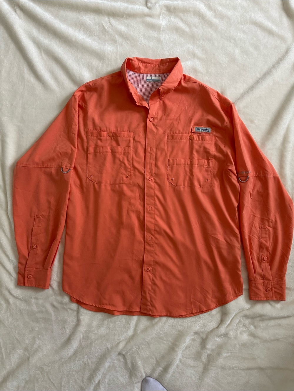 Columbia PFG long sleeve fishing shirt size L